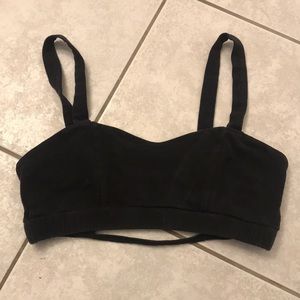 Cage-back bralette